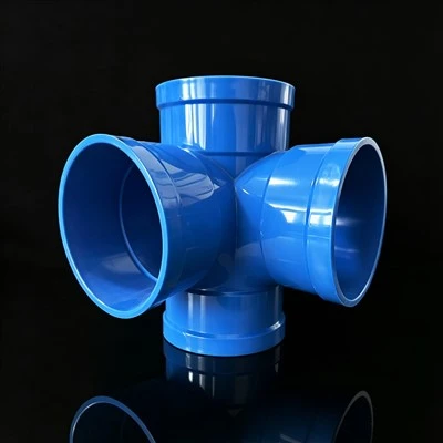 Blå PVC 3D Fire-veis